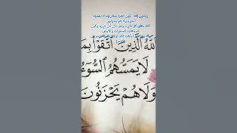 #القرآن_الكريم #آية من #سورة_الزمر #تلاوة_مميزة #القارئ #يونس_اسويلص