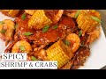 SPICY SHRIMP AND CRABS - Seafood Recipes