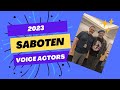 Saboten 2023 meet the voice actors