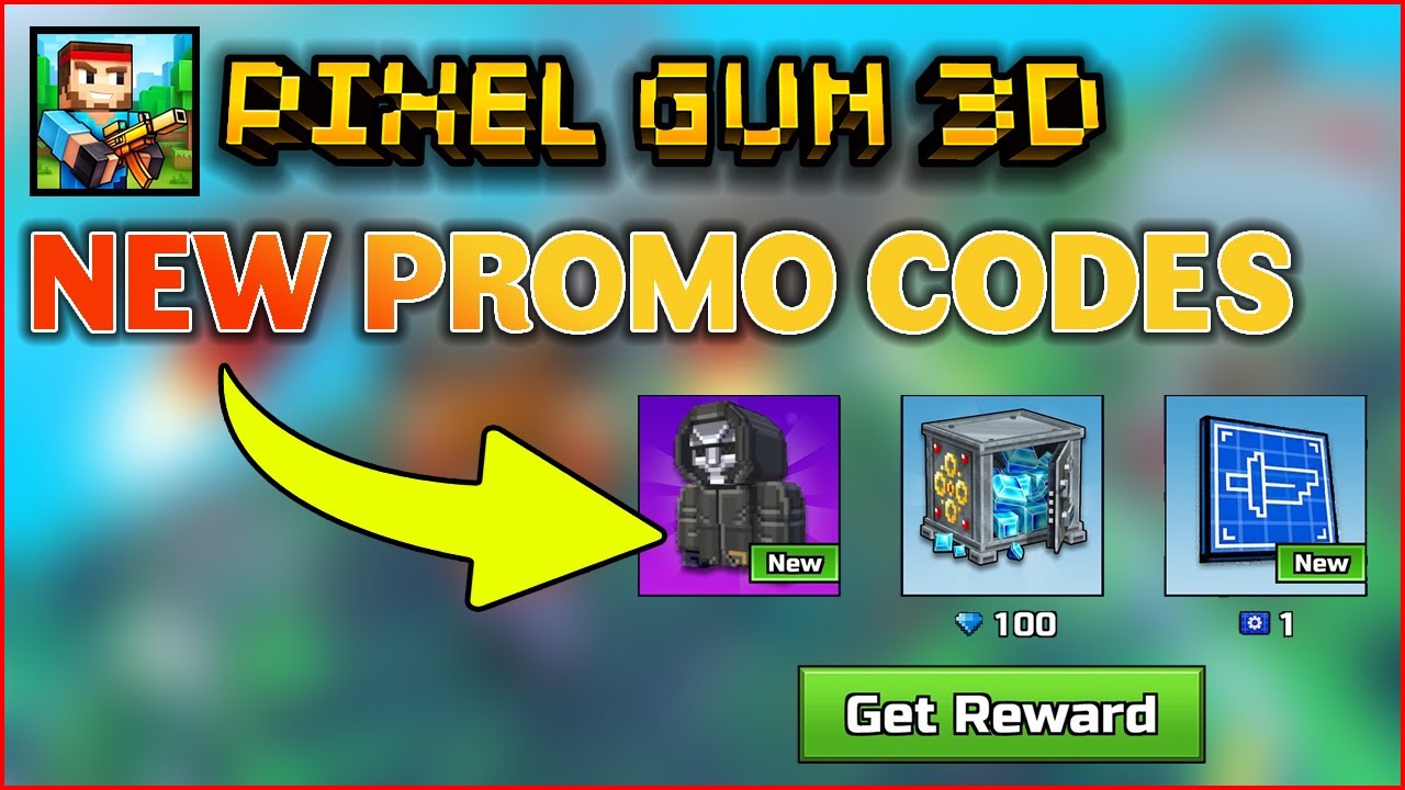 PIXEL GUN 3D PROMO CODES 2023 🟢 PIXEL GUN 3D CODES 2023 YouTube