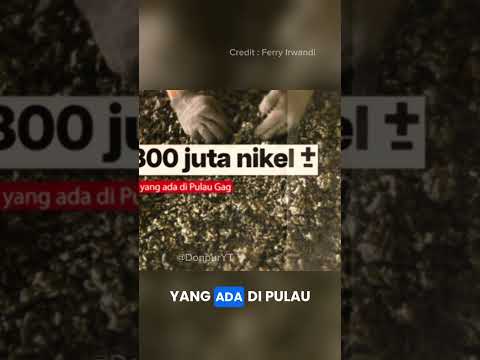 Cuma segini? 😱 fakta cadangan nikel Indonesia