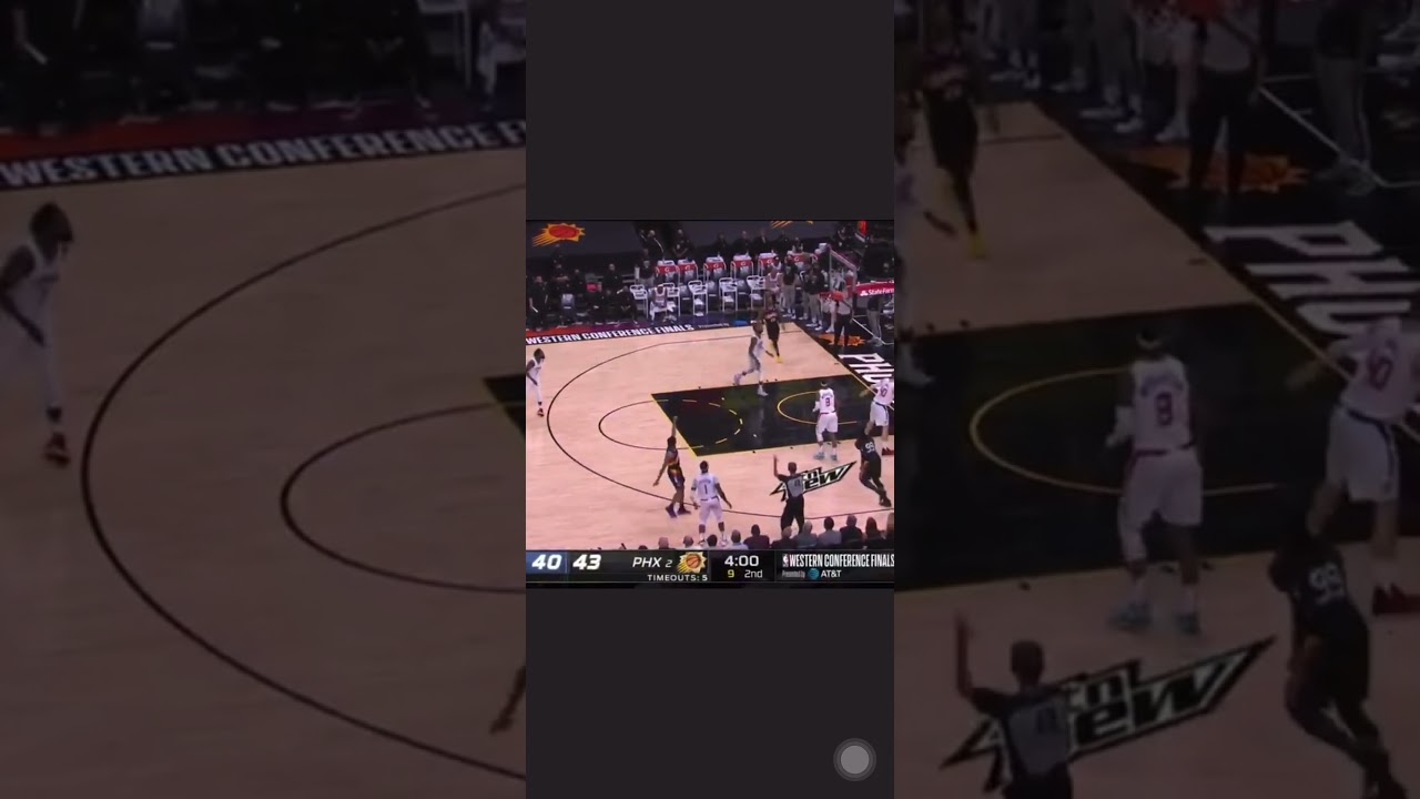 Cameron Payne banks the three pointer from deep he’s up to 16 PTS ♨️