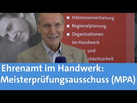 Video: HWK Stuttgart. Business Succession In The Craft
