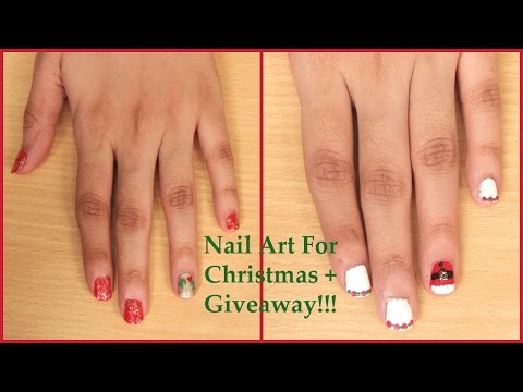 FOMO : Nail Art For Christmas (Hindi) + Giveaway [CLOSED]