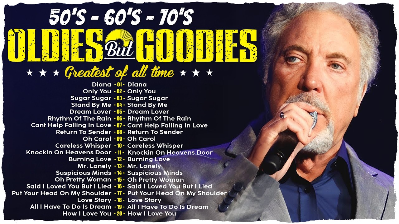 Oldies But Goodies 50s 60s 70s - Paul Anka, The Platters, Elvis Presley, Roy Orbison, Engelbert