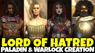 Warlock & Paladin Character Creation - Diablo IV: Lord of Hatred (Male & Female, Full Customization)