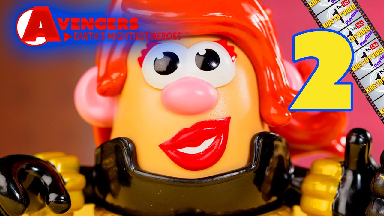 Mr Potato Head Avengers Mixable Mashable Heroes Episode 2 