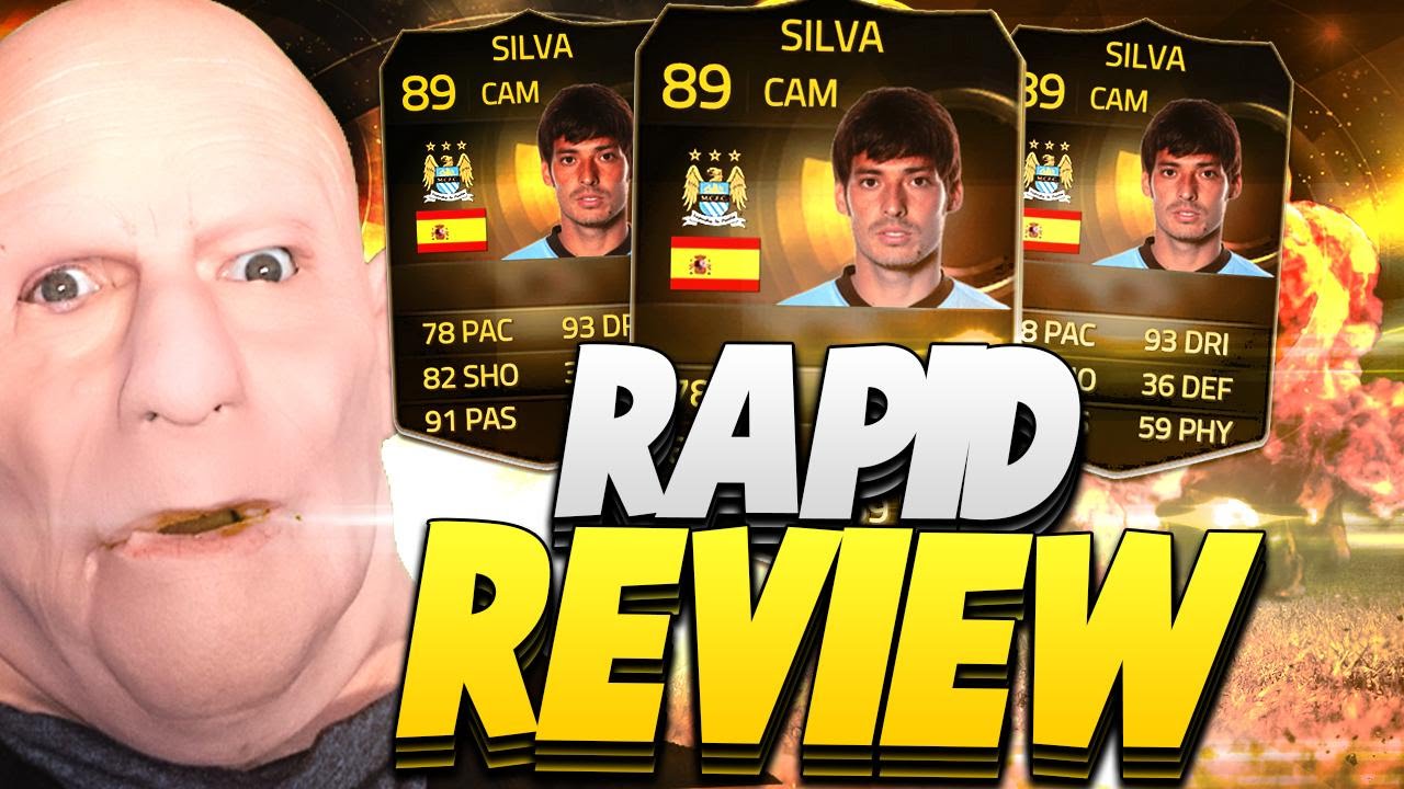 RAPID REVIEWS!! TOTW DAVID SILVA