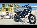 This bike is too fast 72v aniioki aq177 pro max first impressions