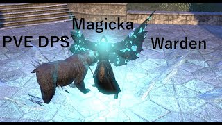 ESO Magicka Warden PVE DPS: Greymoor: NO TRIAL SETS