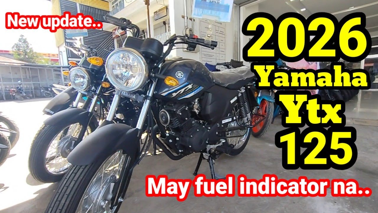 2026 Yamaha Ytx 125 update Review/Cash and installment! - YouTube