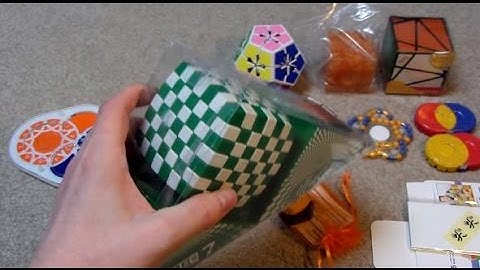 Big Unboxing: Very Rare Vintage Puzzles, Dayan Bagua, V-Cube Illusion & More!