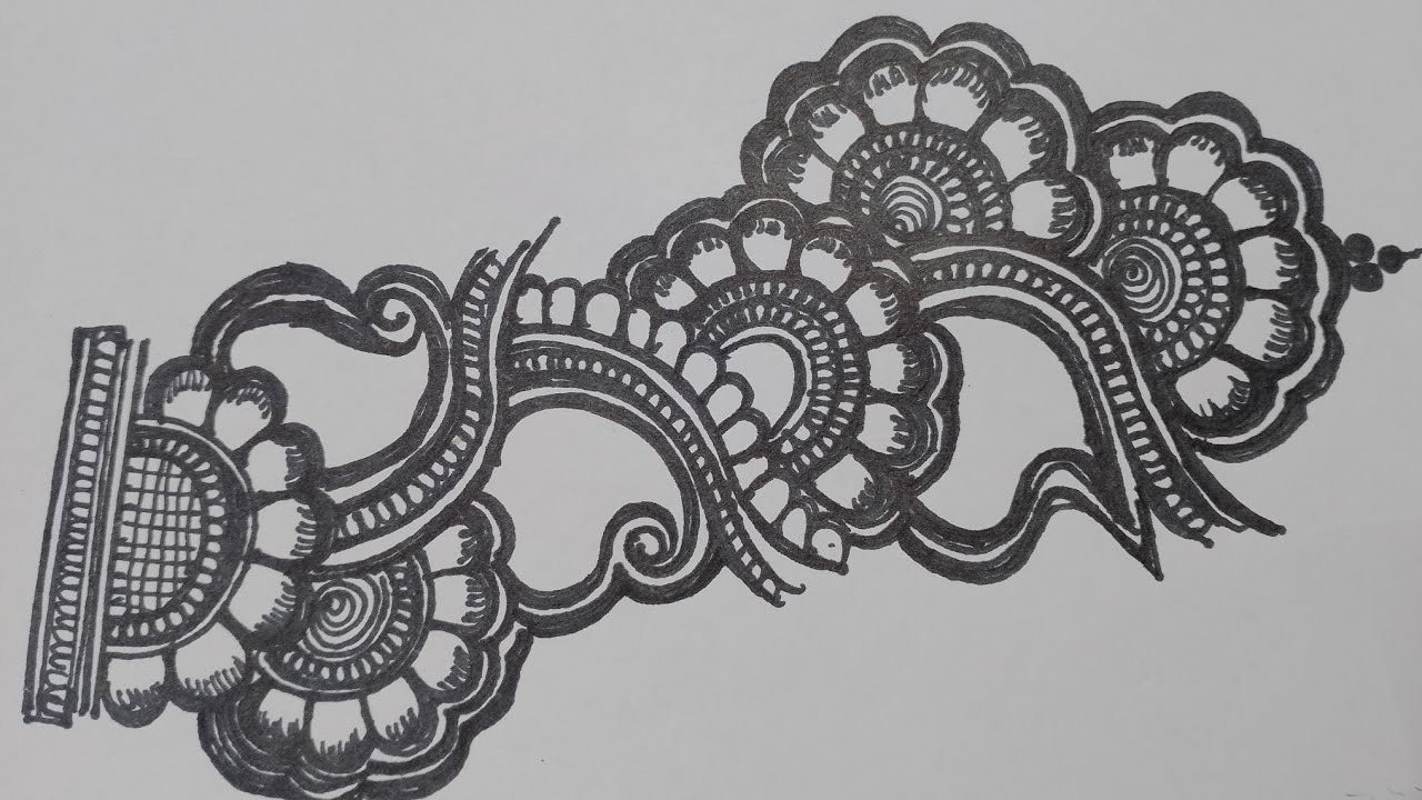 12 minutes New stylish Arabic mehndi design 