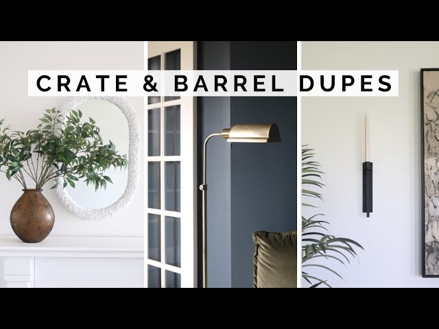 CRATE AND BARREL VS THRIFT STORE