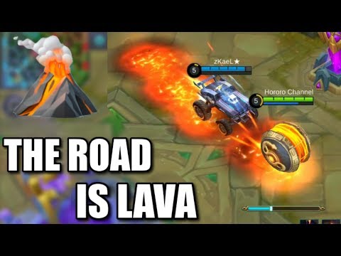 THE ROAD IS LAVA JOHNSON X BIXI