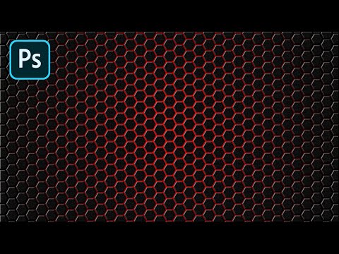 hexagon abstract photoshop