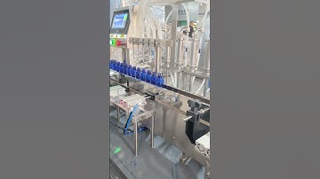 Automatic Servo Piston Pump Filling Machine #fillingmachine #perfume