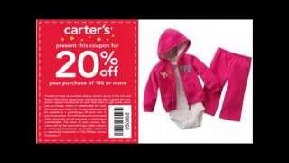 Carters Coupon Code -- Get Discounts on Children's Clothing with Carters Coupon Code.