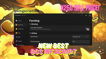 BUBBLE GUM SIMULATOR INFINITY Script Pastebin 2025 AUTO FARM, HATCH, RIFT, EZ GEMS (x250 EVERY SELL)