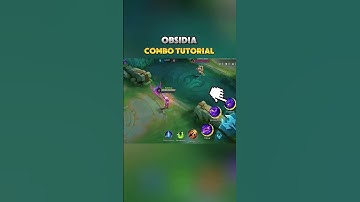 New Hero Obsidia Combo Tutorial  Mobile Legends