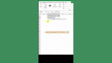 Astuces Excel: numéroter une colonne Excel - number a column Excel
