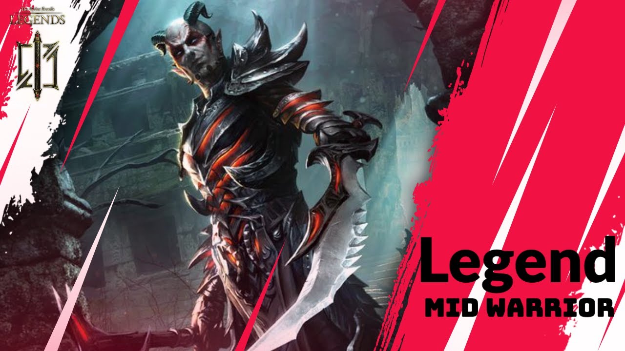 The Elder Scrolls Legends | Last minute September Legend Grind with Mid Warrior