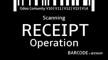 Scanning Receipt Operation || BARCODE by INKERP for Odoo Community V10, V11, V12, V13, V14