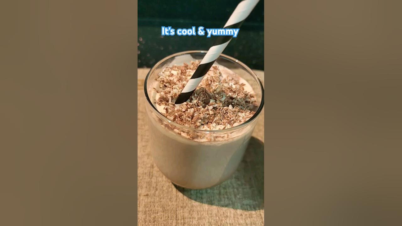 Cool chocolate drink recipe 😋🧋easydrinkrecipe chocolatedrink YouTube