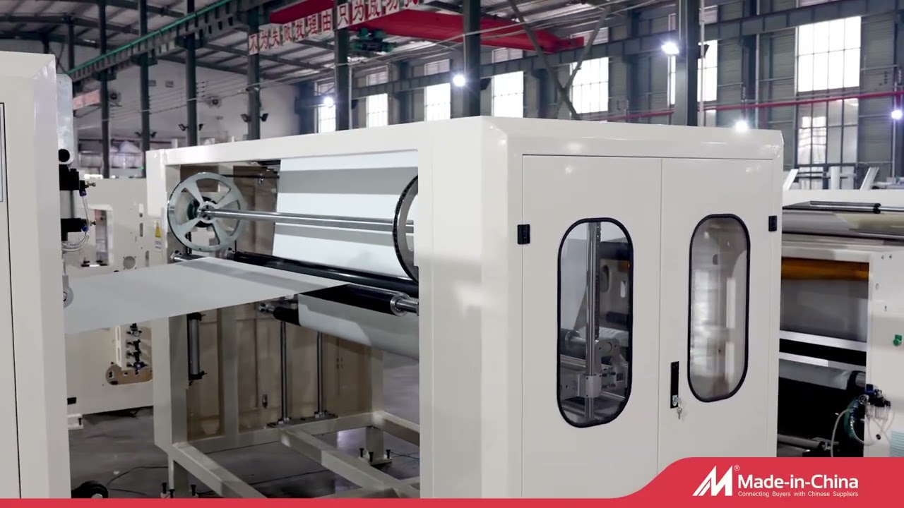 1350 1850 mm kitchen towel and small toilet paper rewinding machine made in China