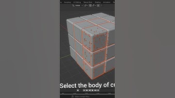 Blender tutorial make Rubik