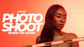 Behind The Scenes Portrait Photoshoot With Bold Lighting Setup
