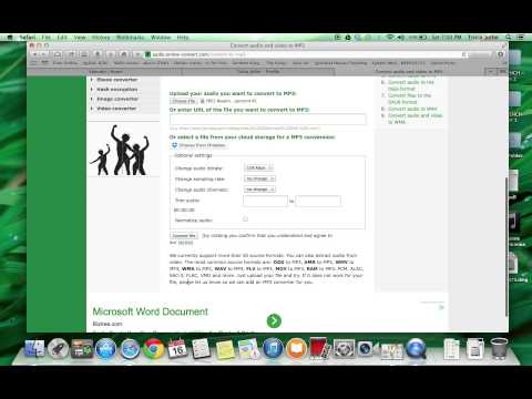 How to use online-convert.com