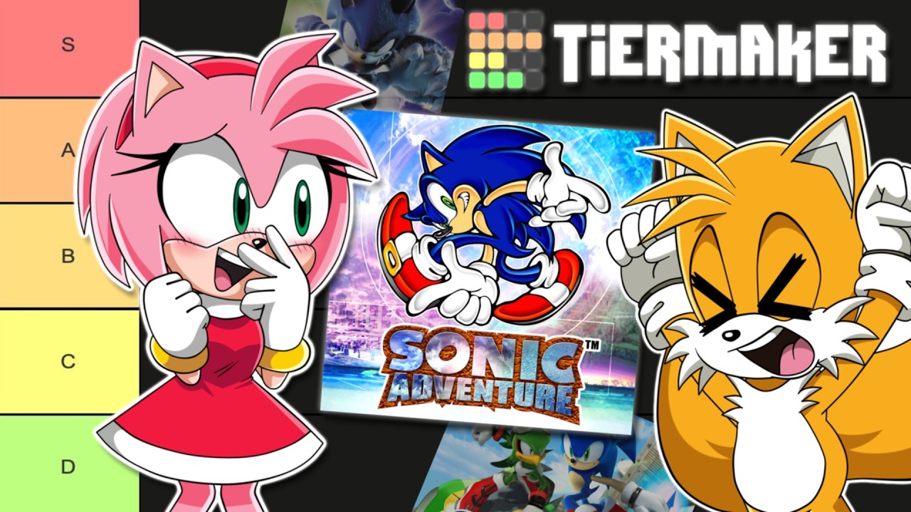 Ranking SONIC GAMES! - Adventure - Unleashed! | Tails & Amy's Tier List