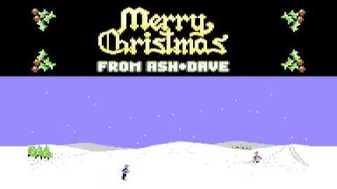 SNOWBALL SUNDAY - ASH AND DAVE - COMMODORE 64 C64 DEMO