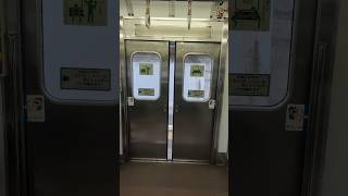 The 205系のドア】JR仙石線 205系3100番台(M2) ドア閉 (仙台方面から1