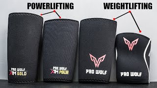 Best Knee Sleeves for Squats in India - Pro Wolf XTM Power, 7mm 2nd gen review!