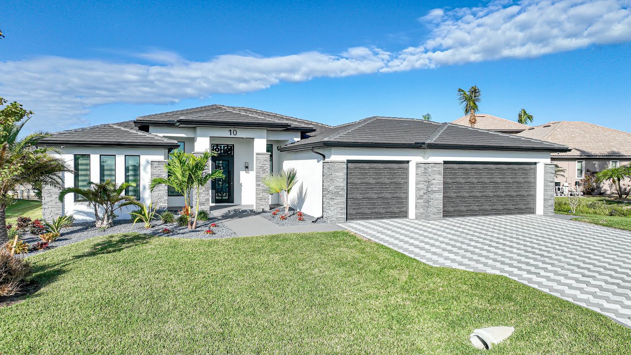 CAPE CORAL, FL NEWLY COMPLETED CONSTRUCTION PROJECT OUTDOOR UPGRADES ...