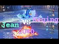Jean Vs Keqing, Abyss Floor 8 (Genshin Impact Build &amp; Gameplay Showcase)