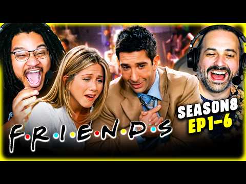 Thumbnail for FRIENDS Season 8 Ep 1–6 REACTION – THIS IS ONE OF THE WILDEST STARTS TO A SEASON – FIRST TIME WATCH
