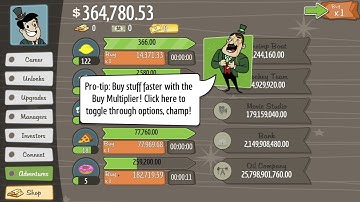 AdVenture Capitalist Gameplay Part 1