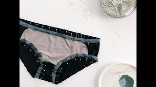 How To Pin Elastic to Stretch Fabric