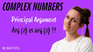 Understanding How to find the Argument of a Complex Number: Principal Argument Explained [KS#2]