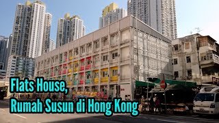 Relaxing Walk - Nam Cheong Road and Beautiful flats house 🏘️ #4K #vlog