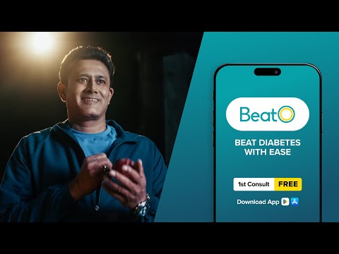 Trusted by Anil Kumble: BeatO’s Diabetologists for Diabetes Control - video from BeatO