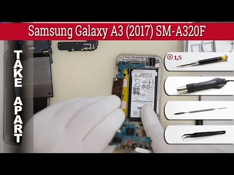 Как разобрать 📱 Samsung Galaxy A3 (2017) SM-A320F Разборка и ремонт