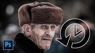 NOSTALGIC - OLD TO YOUNG PHOTOSHOP MANIPULATION