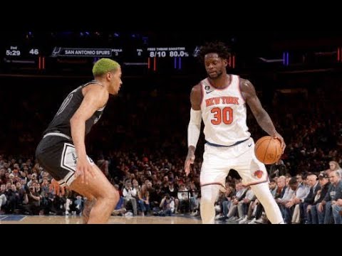 PRÉ-JOGO - SAN ANTONIO SPURS X NEW YORK KNICKS 