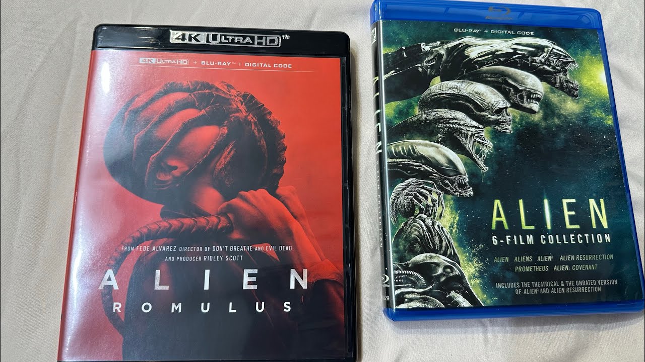 Alien movie collection 4k Blu-ray box set ALIEN box set collectors