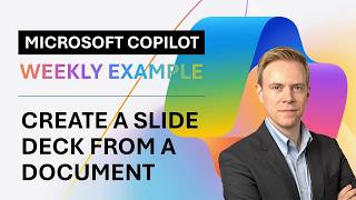 Turning Word Docs into PowerPoints with Microsoft Copilot: Real-Life Example!