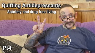 Quitting Mirtazipine (Remeron) After 40 years! pt4. 1 month check in Sobriety Addiction Alcoholism